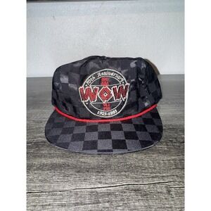 Vintage WOW Radio 70th Anniversary Hat 590 AM 92.1 FM Rope Cap USA Made